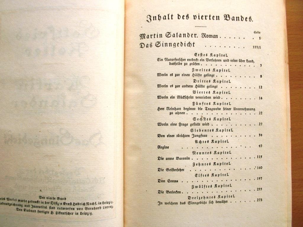 Libri: Gottfried Keller - Gesammelte Werke – Usato da Grenchen venduto da Kogi7 8