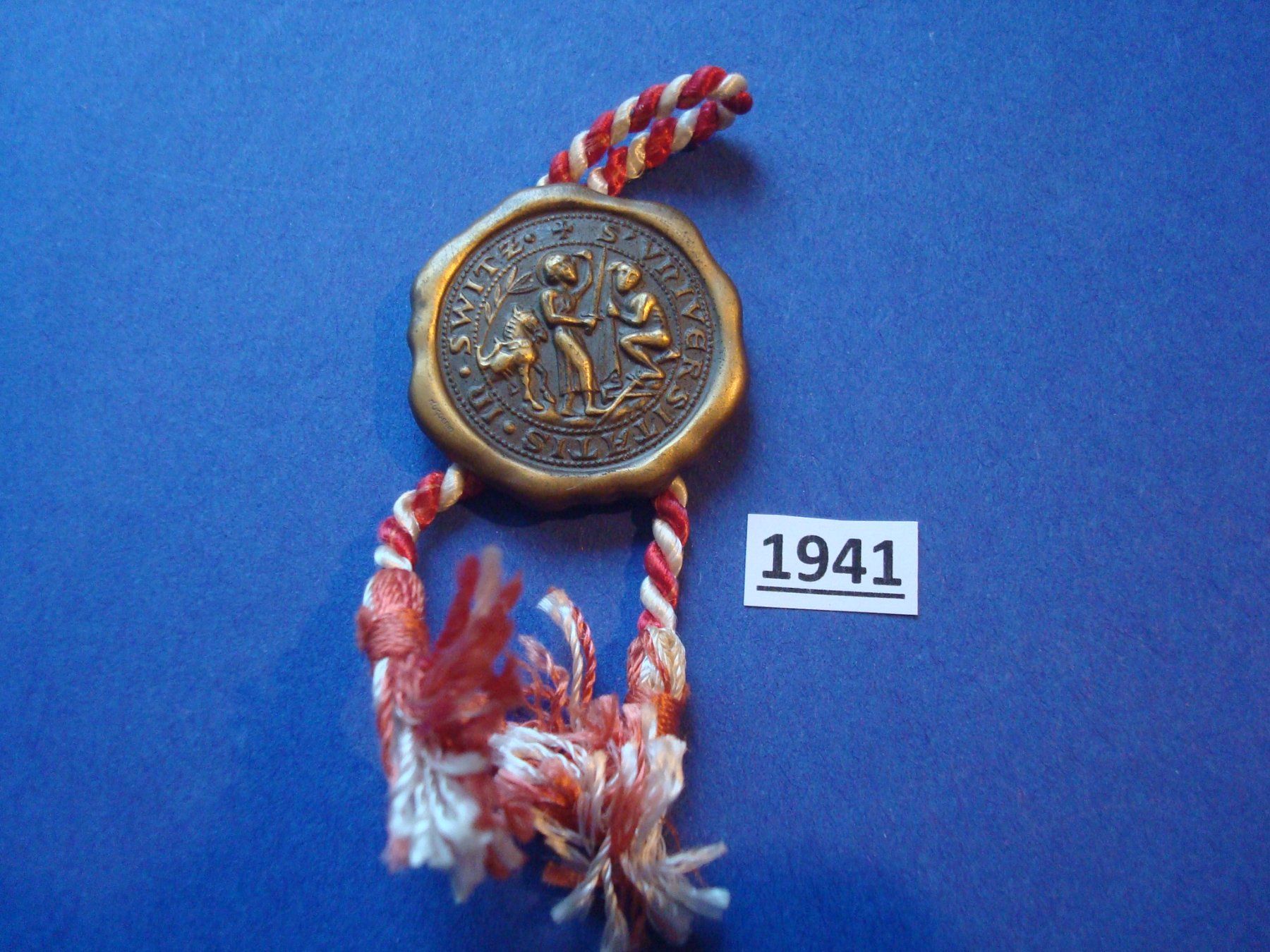 Placchette & Badge: Abzeichen 1. August 1941 – Usato da Riehen venduto da Baerewaegli