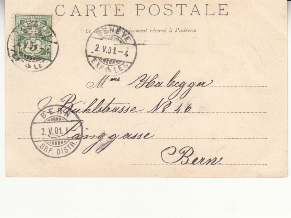 Cartoline postali: Alp 1901 – Usato da Bürglen TG venduto da StampGraf 1