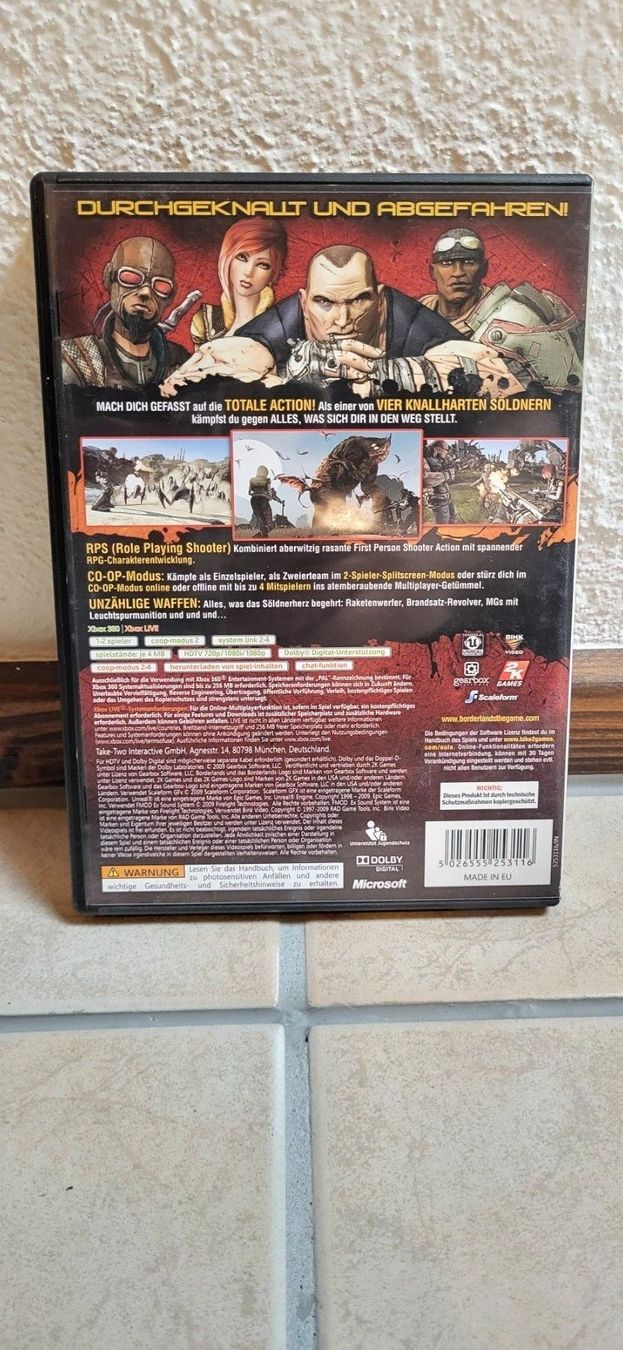 Microsoft Giochi: Xbox 360 Spiel - Borderlands – Usato da Münsingen venduto da Heroism2010 1