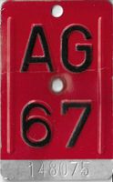 Velonummer AG 67