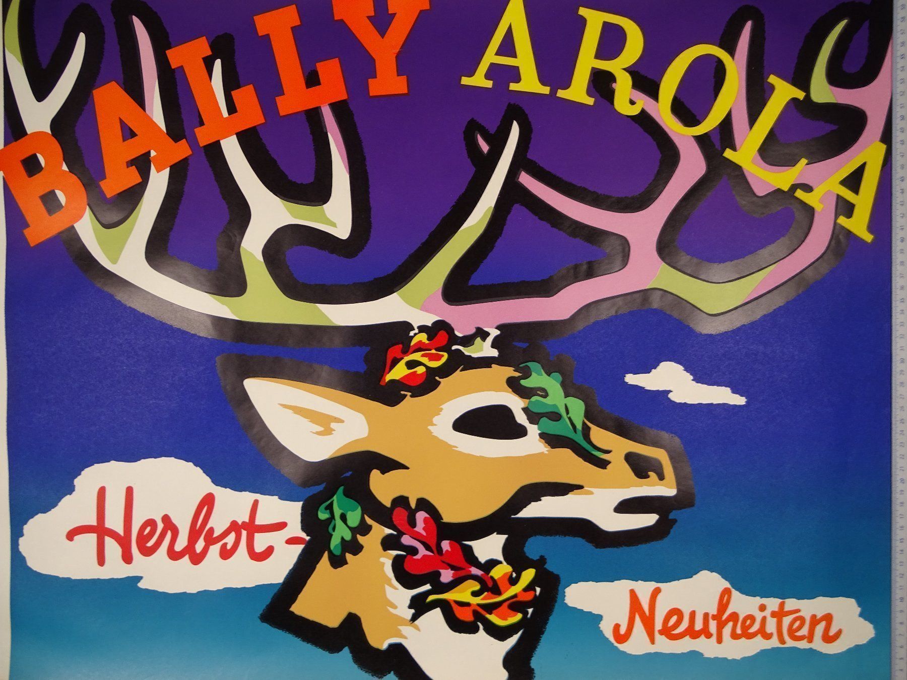 Poster & Bilder: BALLY AROLA, UM 1950 – Gebraucht aus Grüningen von Kartensammler 1