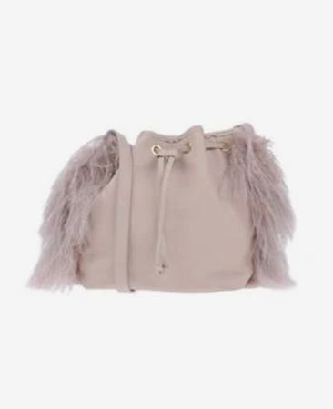 Aussergewöhnliche Leder-Handtasche von V73