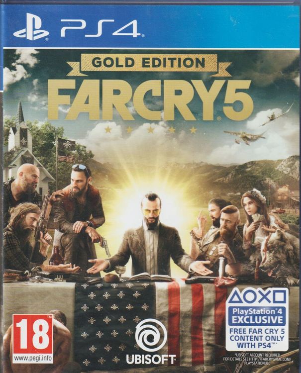 Far Cry 4 – PS4 – Édition Française – PAL – PEGI 18 – État Correct
