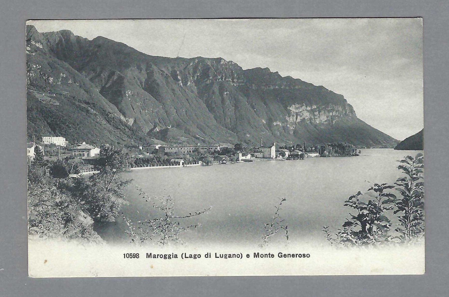 Cartoline postali: 1913, MAROGGIA – Usato da Pura venduto da ulisse1957