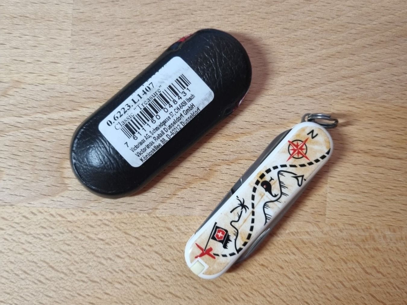 Victorinox Coltelli tascabile: Victorinox Classic LE 2014 - Treasure - LIMITED – Nuovo e nell'imballaggio originale da Zollikofen venduto da Gattozzzzz 1