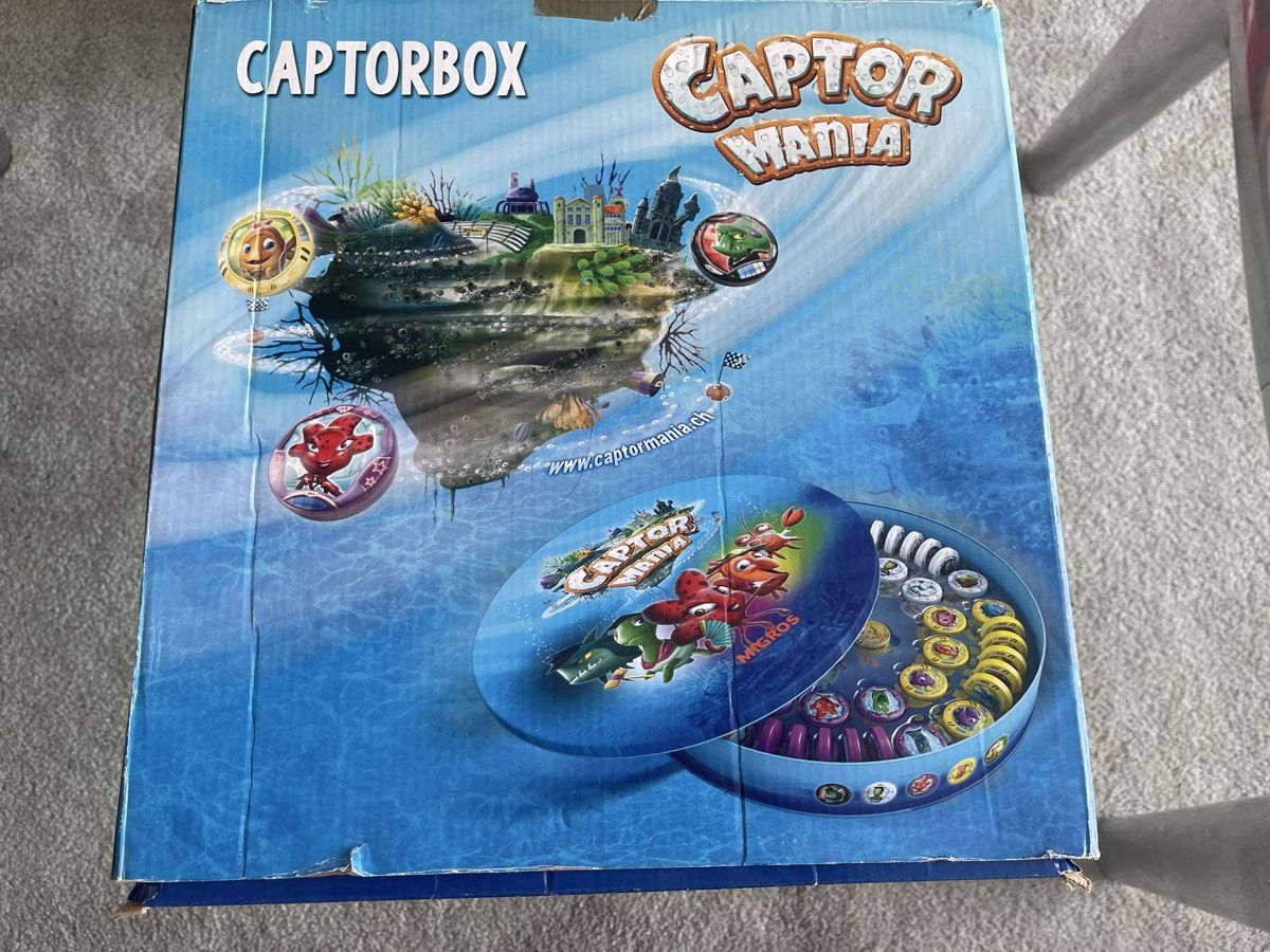 Migros Spielzeuge: Captorbox Spiel Set Migros Captor Mania – Gebraucht aus Unterkulm von AnoliOccasion
