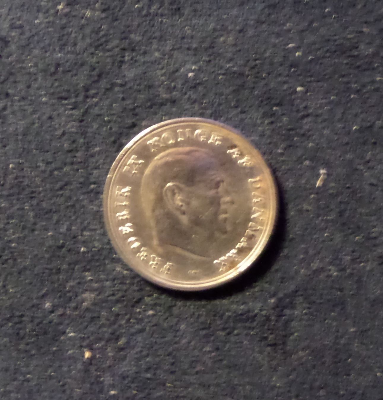 Tutti le monete: DANEMARK  1 KRONE  1963 – Usato da Nyon venduto da an54
