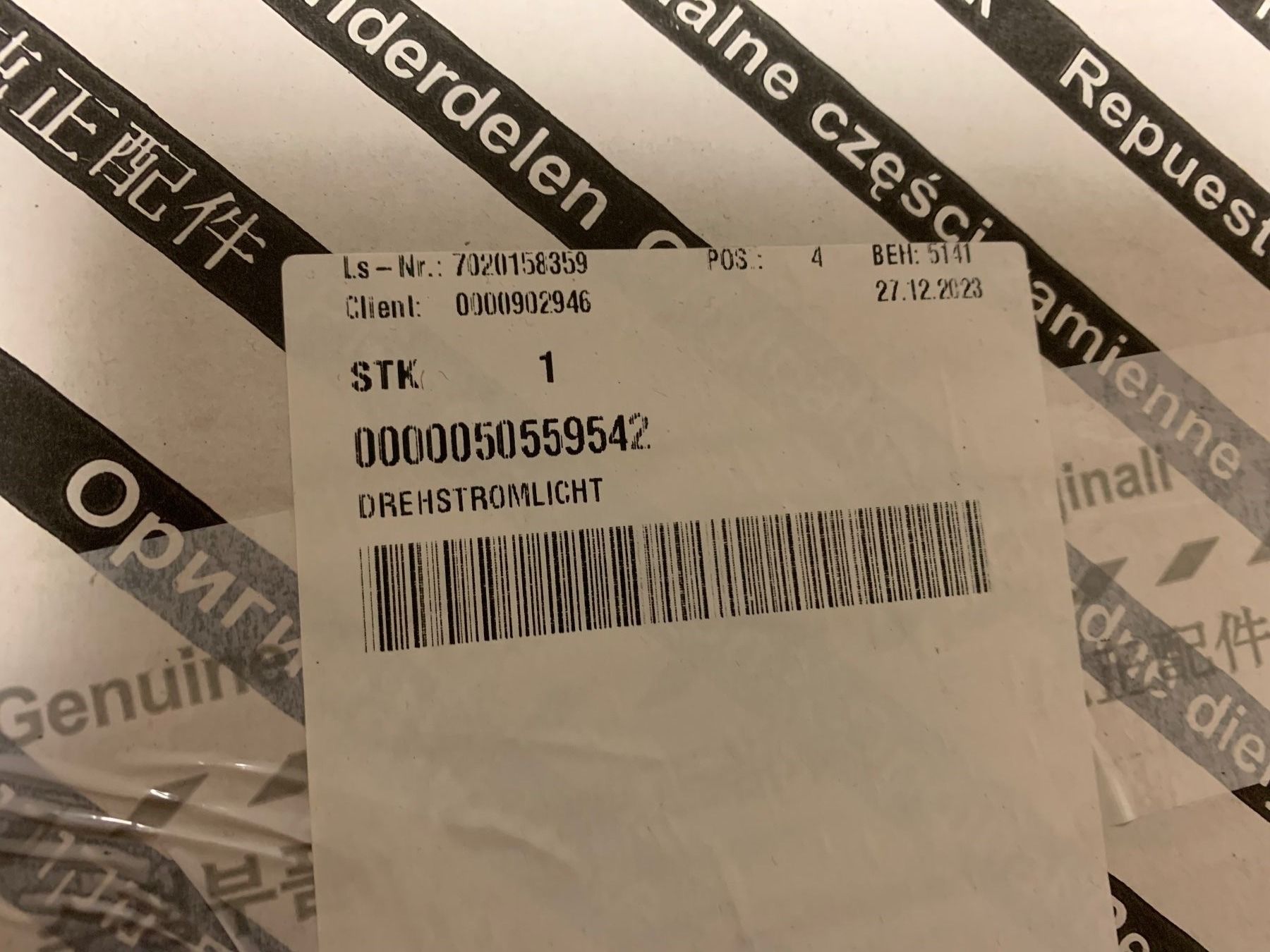 Alfa Romeo Tutti pezzi di ricambio auto: Alternator Original zu Alfa Stelvio **NEU** – Nuovo e nell'imballaggio originale da Aarburg venduto da Ricardolager 1