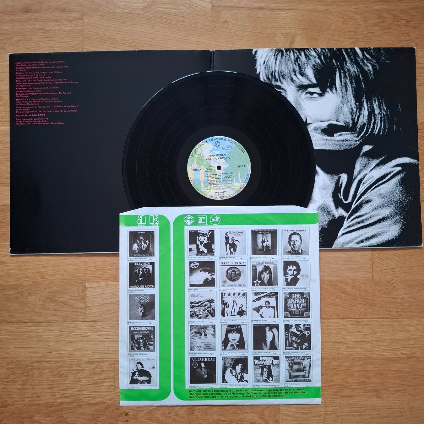 Dischi in vinile: Rod Stewart- Atlantic Crossing – Usato da Arbon venduto da pendulum 1