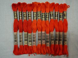 DMC Stickgarn Mouliné –  12er Pack – Sticktwist (Los A25)