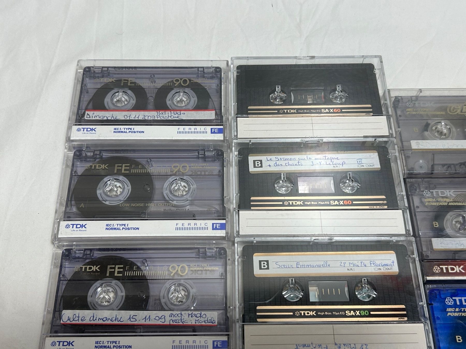 Cassettes audio: Cassettes audio TDK divers – D'occasion à Geneve par Fil1997 2