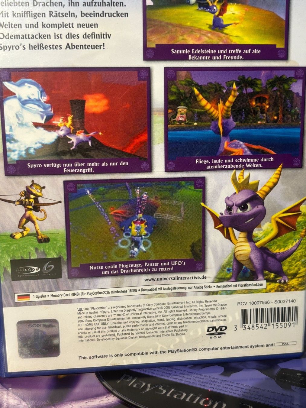 Sony Jeux: PS2 - Spyro: Enter the Dragonfly – D'occasion à Binningen par samorga21 1
