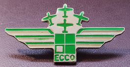 R929 - Pin 4er Kunststaffel Fluggruppe ECCO -Team Frankreich