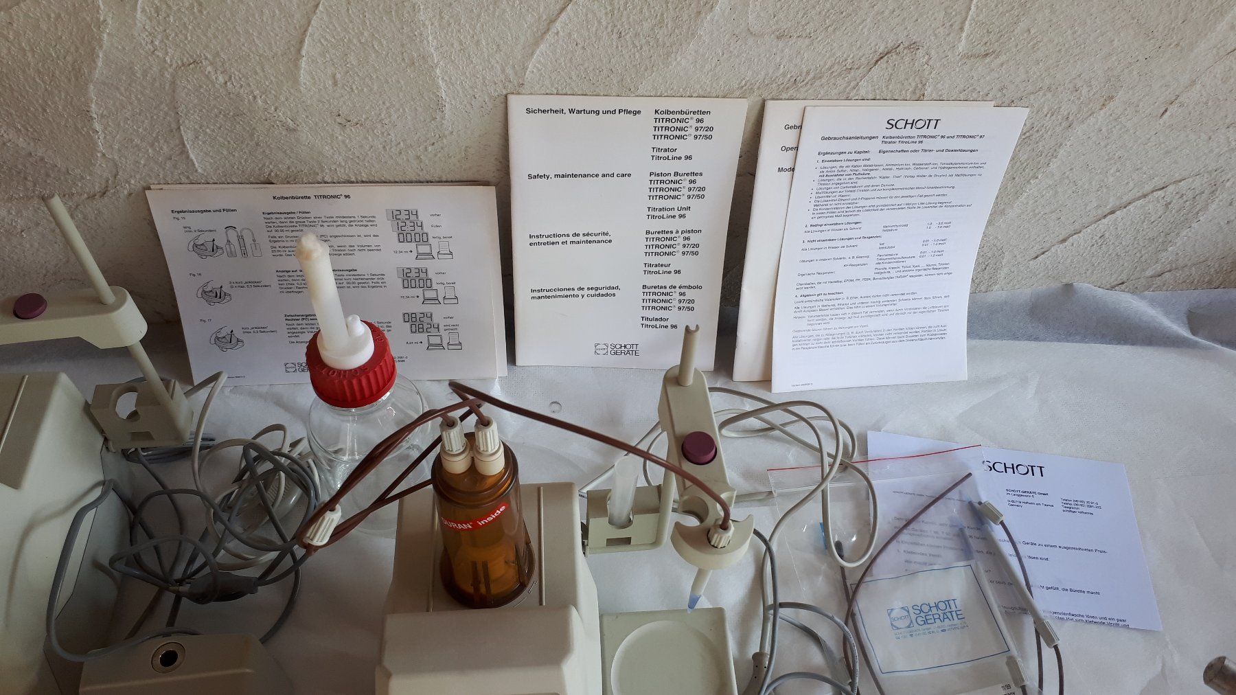 Toutes les machines: Laborgeräteset mit Zubehör – D'occasion à Madiswil par 20gls 3