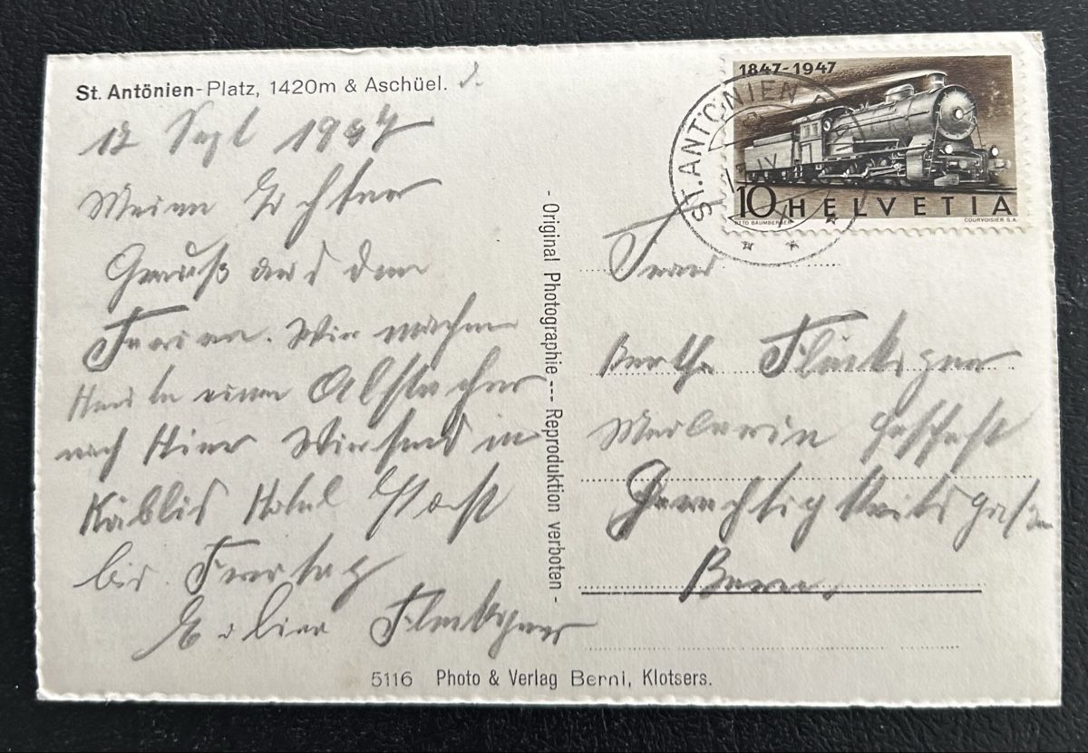Cartes postales: AK St.Antönien  – D'occasion à Horw par Tellbub 1