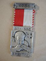 1956 Schützenfest Auszeichnung Medaille Kranz Feldschiessen