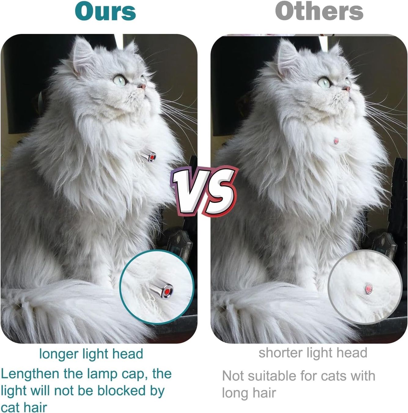 Giocattoli: Very Funny Laser Pointer Toy Collar for Cats & Kitten – Nuovo e nell'imballaggio originale da Lausanne venduto da oenix 8