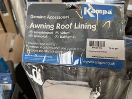 Kampa Innenhimmel/Velum für Markise,neu, Winterfest!