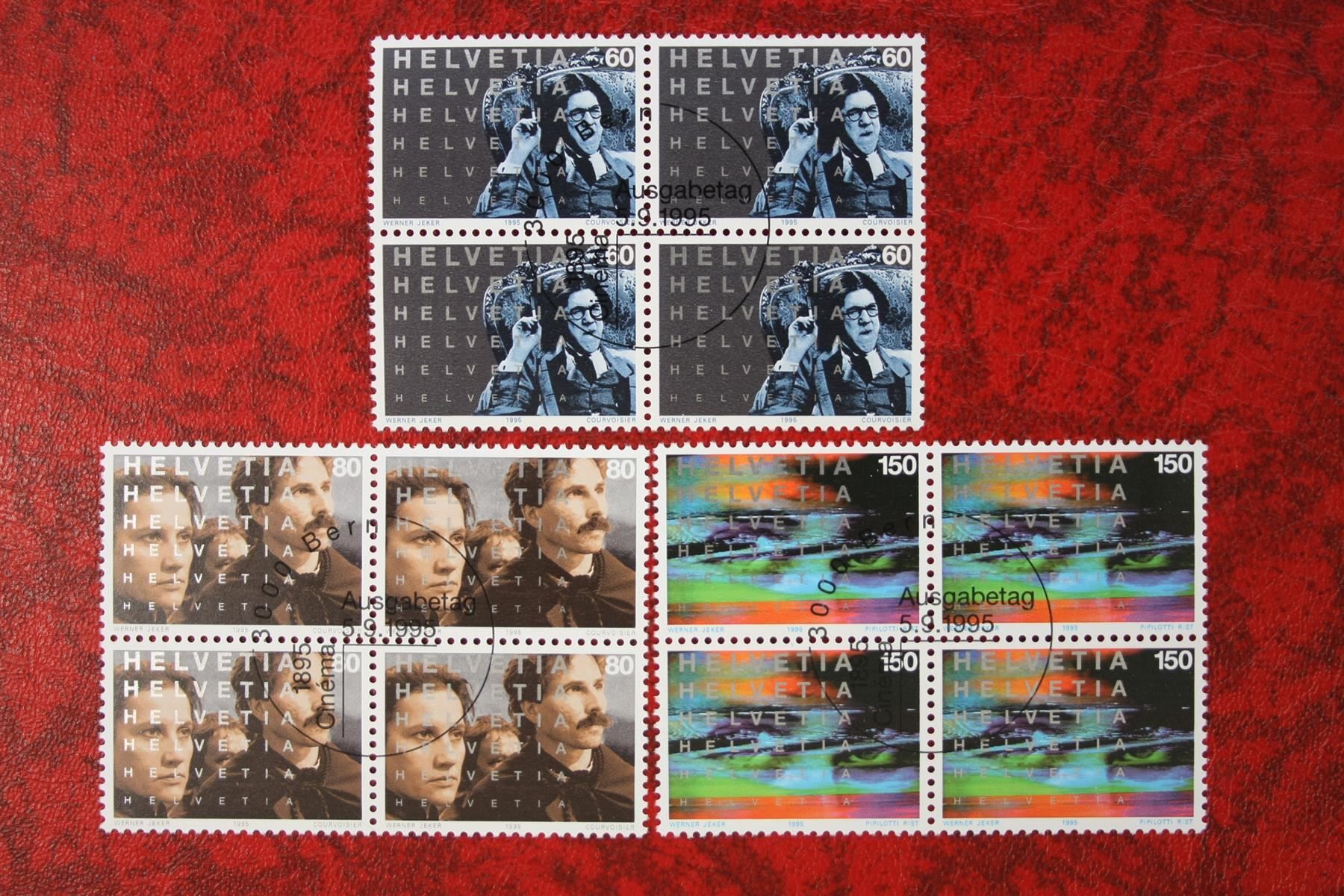 Tous les timbres: 1995:882-884  Et. mit Gummi – Neuf (Voir description) à Deitingen par Lglobi