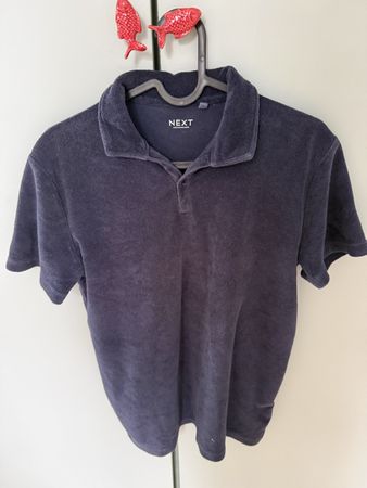 Frottee Polo Shirt Next 