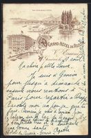 AK Geneve, Grand Hotel de Russie, 1912