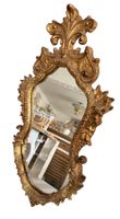 Wandspiegel Barock Stil goldfarben dekorativer Rahmen