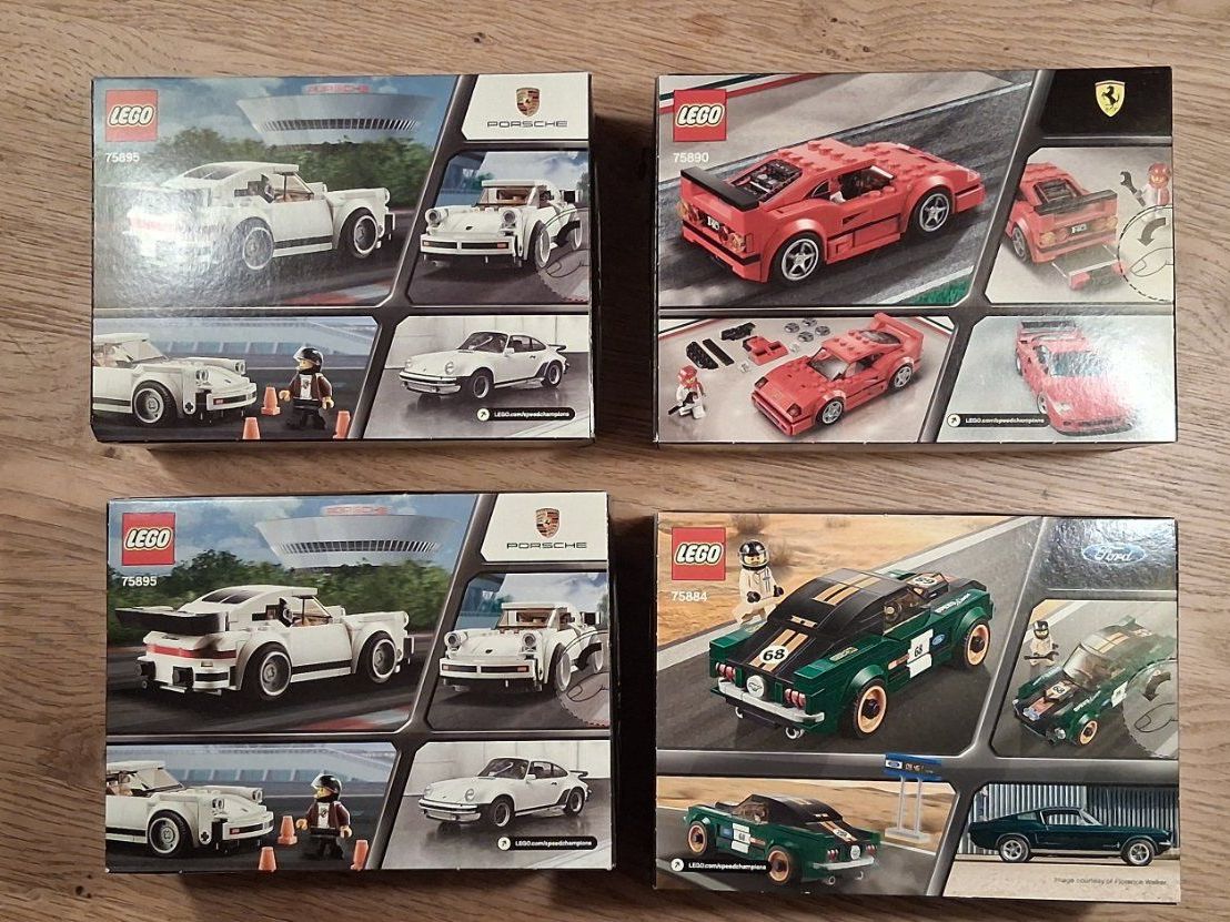 Lego Kit di costruzioni: Lot: 4 LEGO Speed Champions – Nuovo e nell'imballaggio originale da Nänikon venduto da silverbug 1