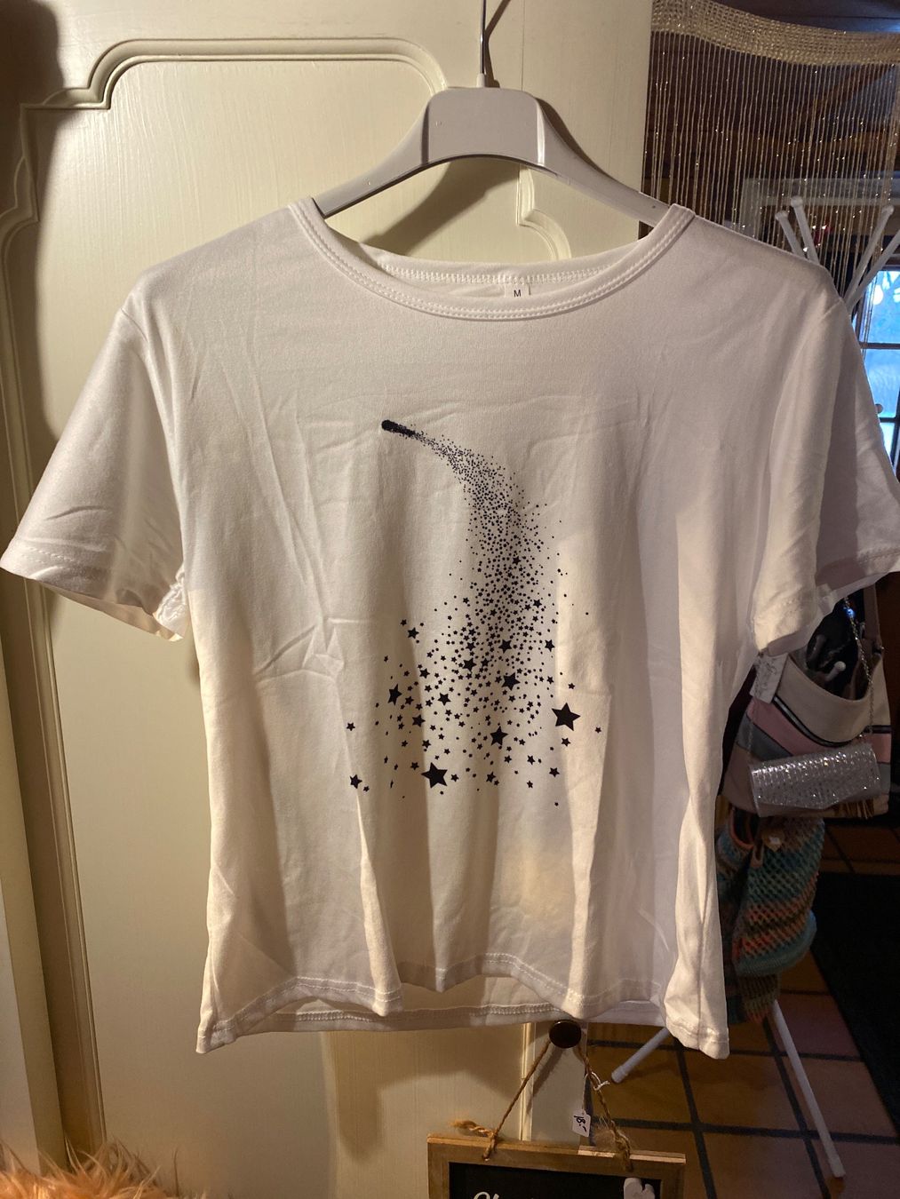 T-shirt: DAMEN SHIRT KURZARM STERNE – Nuovo e nell'imballaggio originale da Meienried venduto da ManuelaBoutique