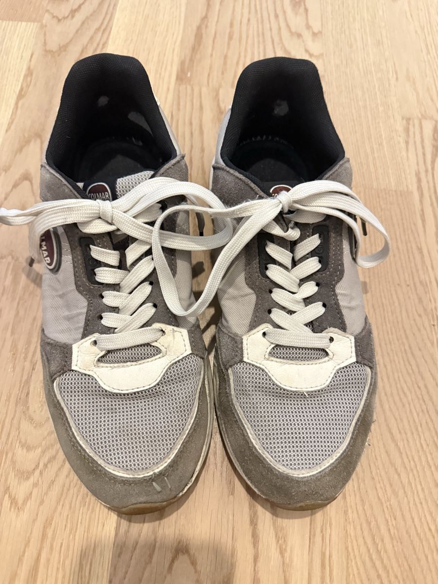 Colmar Herrenschuhe: Colmar Sneakers Grey Suede Mesh Used 40 – Gebraucht aus Dübendorf von zhe_69pd