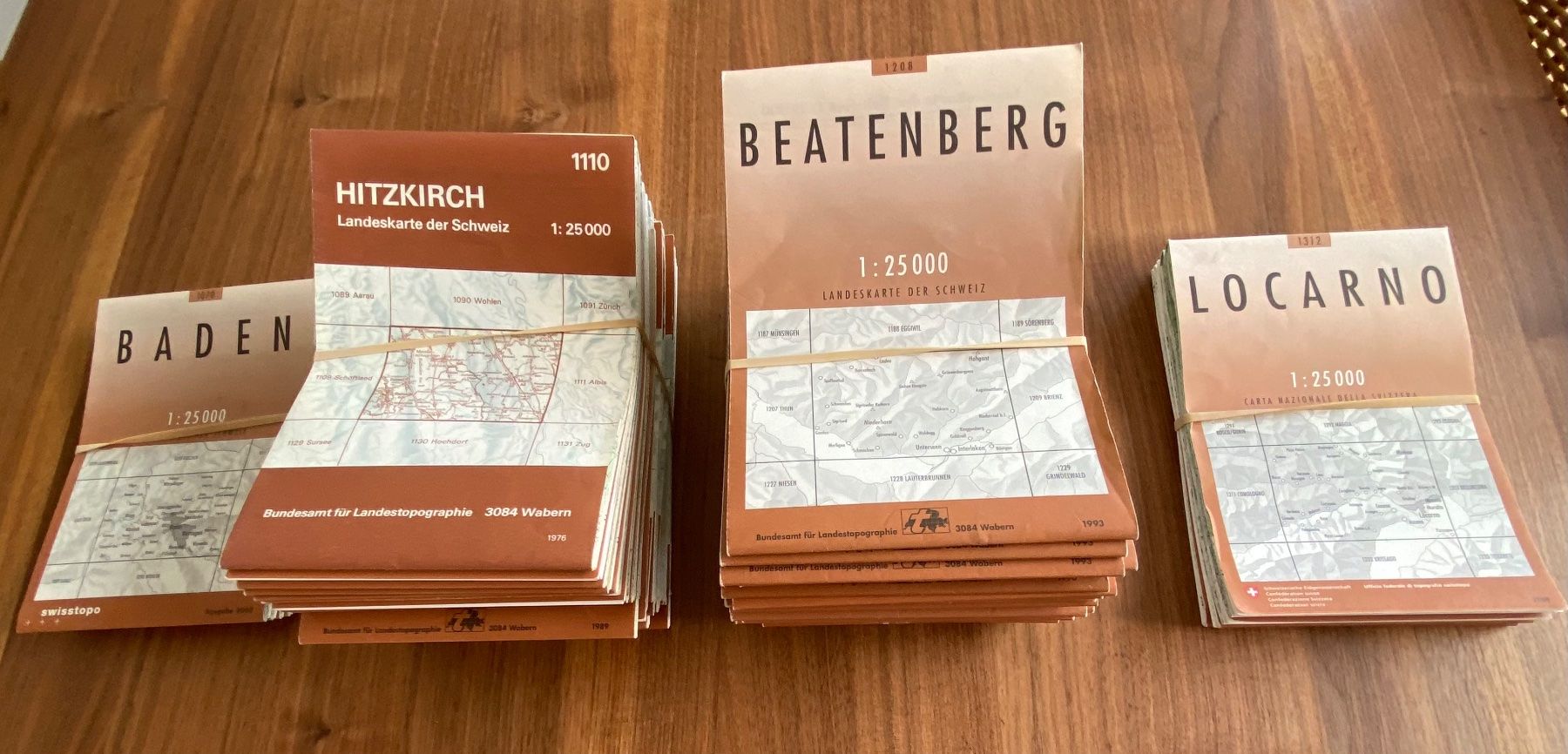 Landkarten & Atlanten: Wanderkarten – Gebraucht aus Gipf - Oberfrick von Killer53 1