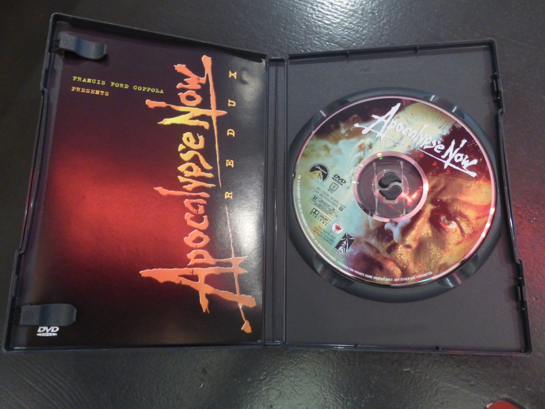 Tutti i DVDs: Apocalypse Now! Redux DVD – Usato da Zumikon venduto da psisound 6