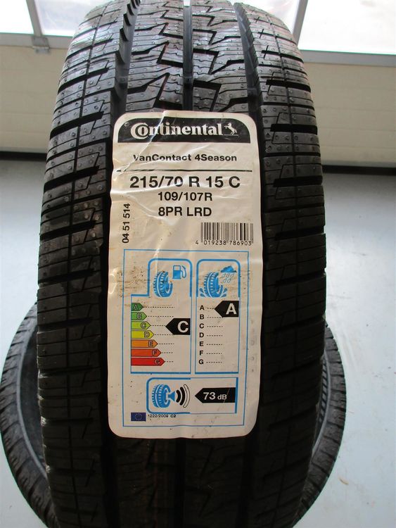 4 x Continental 215/70/15 C ALL SEASON | Kaufen auf Ricardo