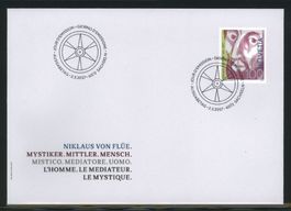 2017, FDC, Niklaus von Flüeh 1471–2017 (Nr. 1620)
