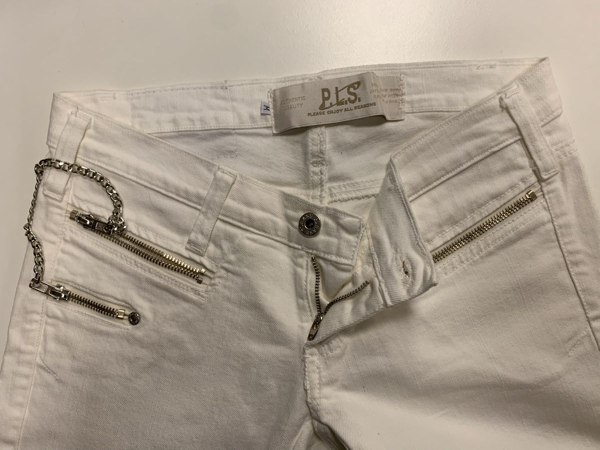 Jeans: Jeans blanc chaine – Gebraucht aus Montreux von iza_peche8