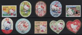 Hello Kitty - schöne Comic Motiv Serie aus Japan