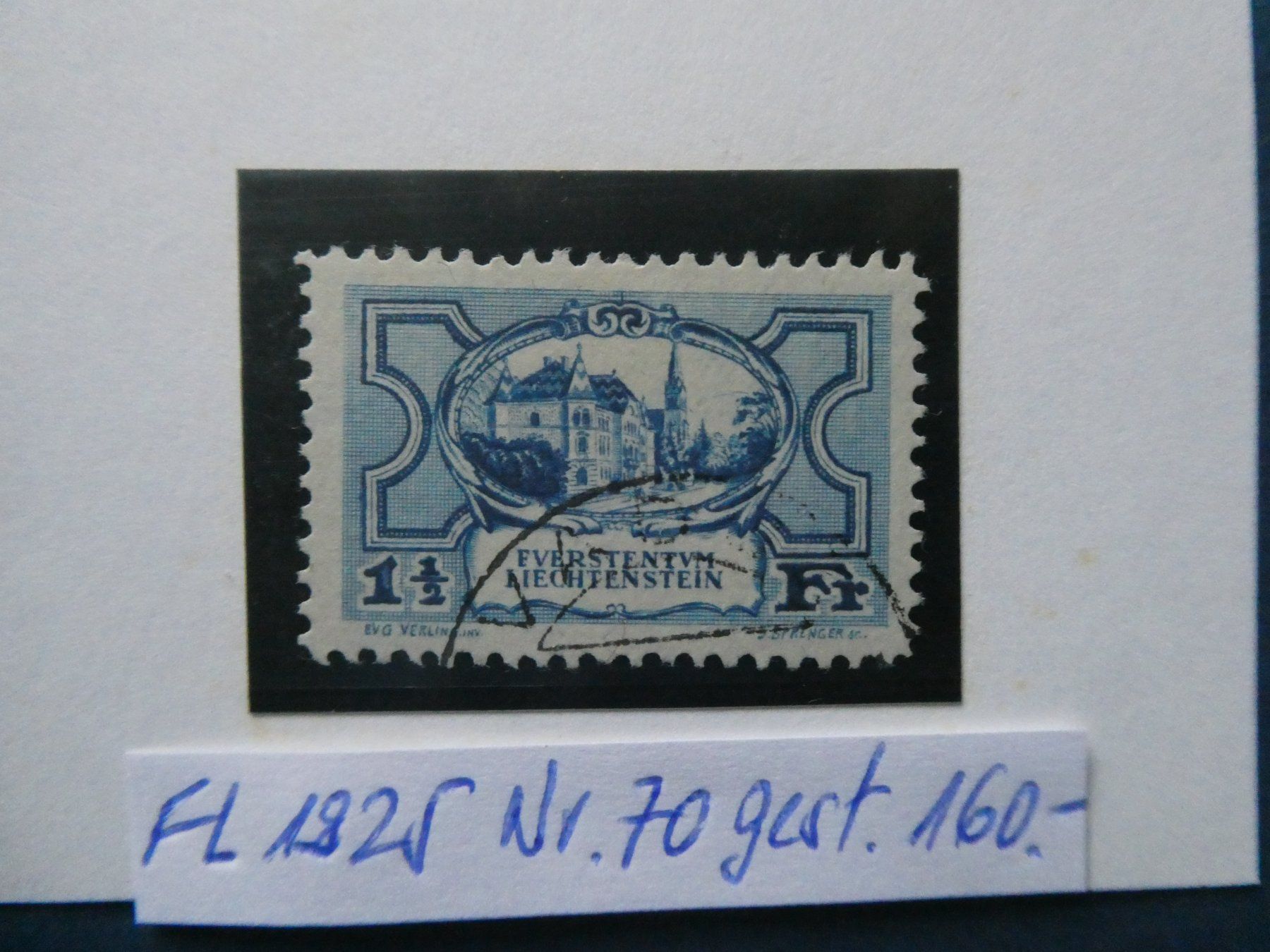 Tutti i francobolli: FL 1925 Nr. 70 gestempelt – Usato da Lausen venduto da Herbamare01