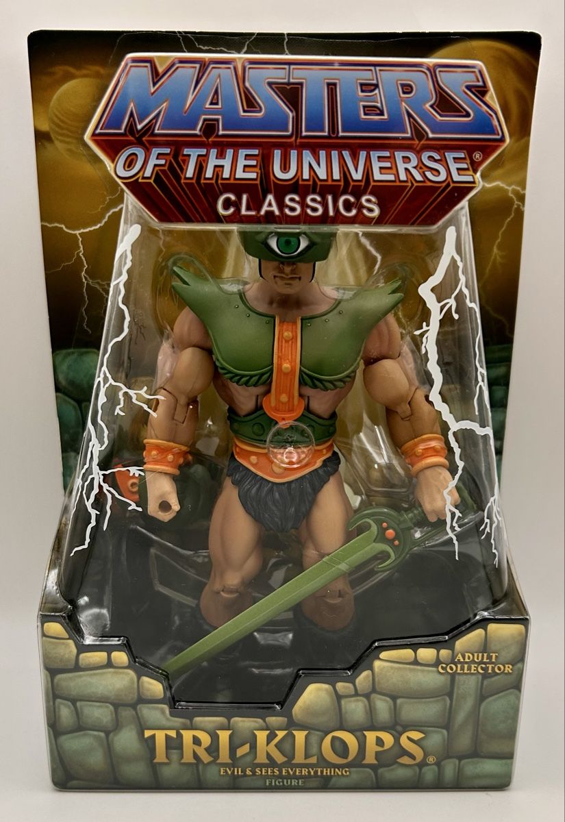 Masters of the Universe Statuette: MOTU Classics Tri-Klops Figur (2009) – Nuovo e nell'imballaggio originale da Oberhasli venduto da Schneeschueh
