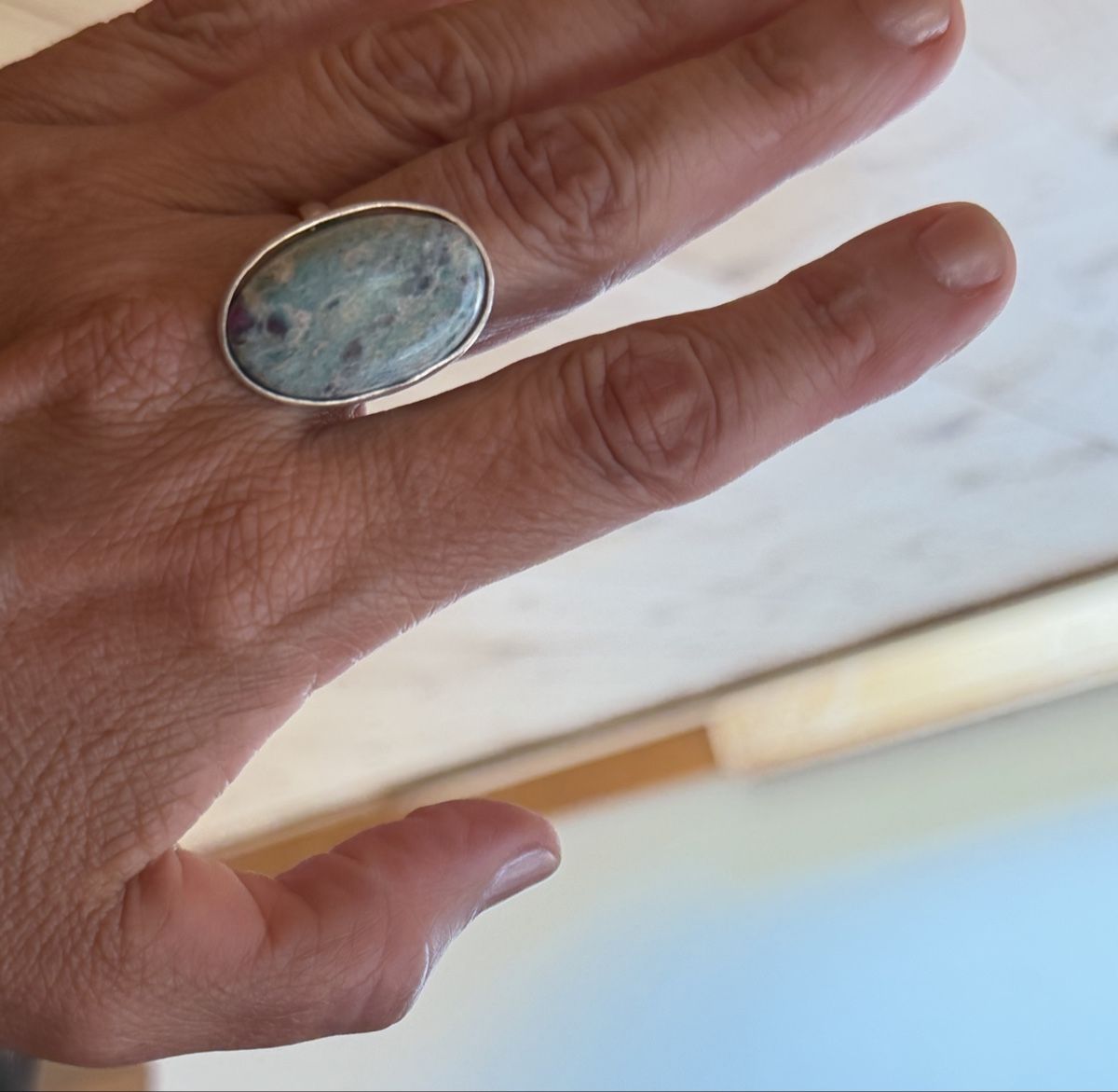 Bagues: Ring mit Rubin in Fuchsit – Neuf (Voir description) à Donat par troja007 1