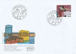 Tag der Briefmarke 2001 Basel,  Umschlag
