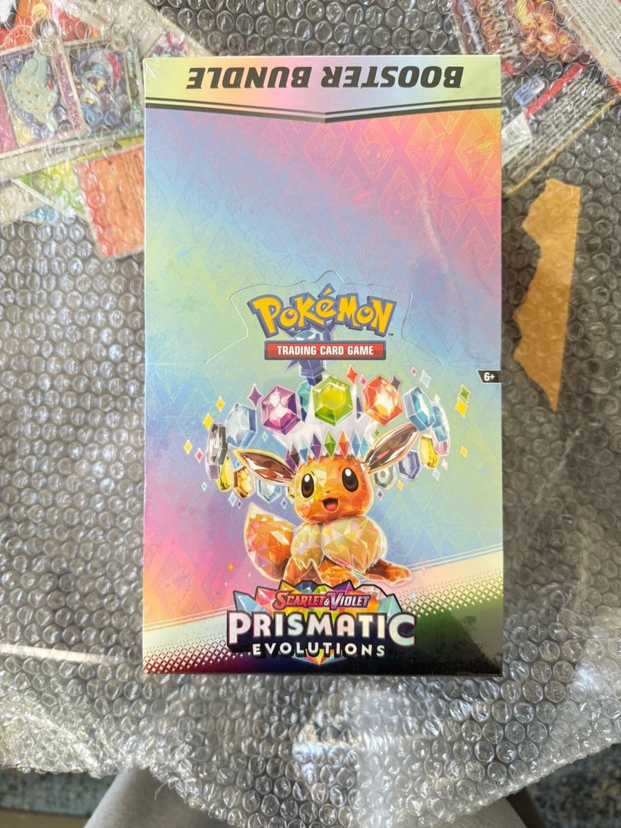 Pokémon Sammelbilder & Trading cards: Prismatic Evolutions Booster Bundle Display – Neu und originalverpackt aus Grandson von nopaoch