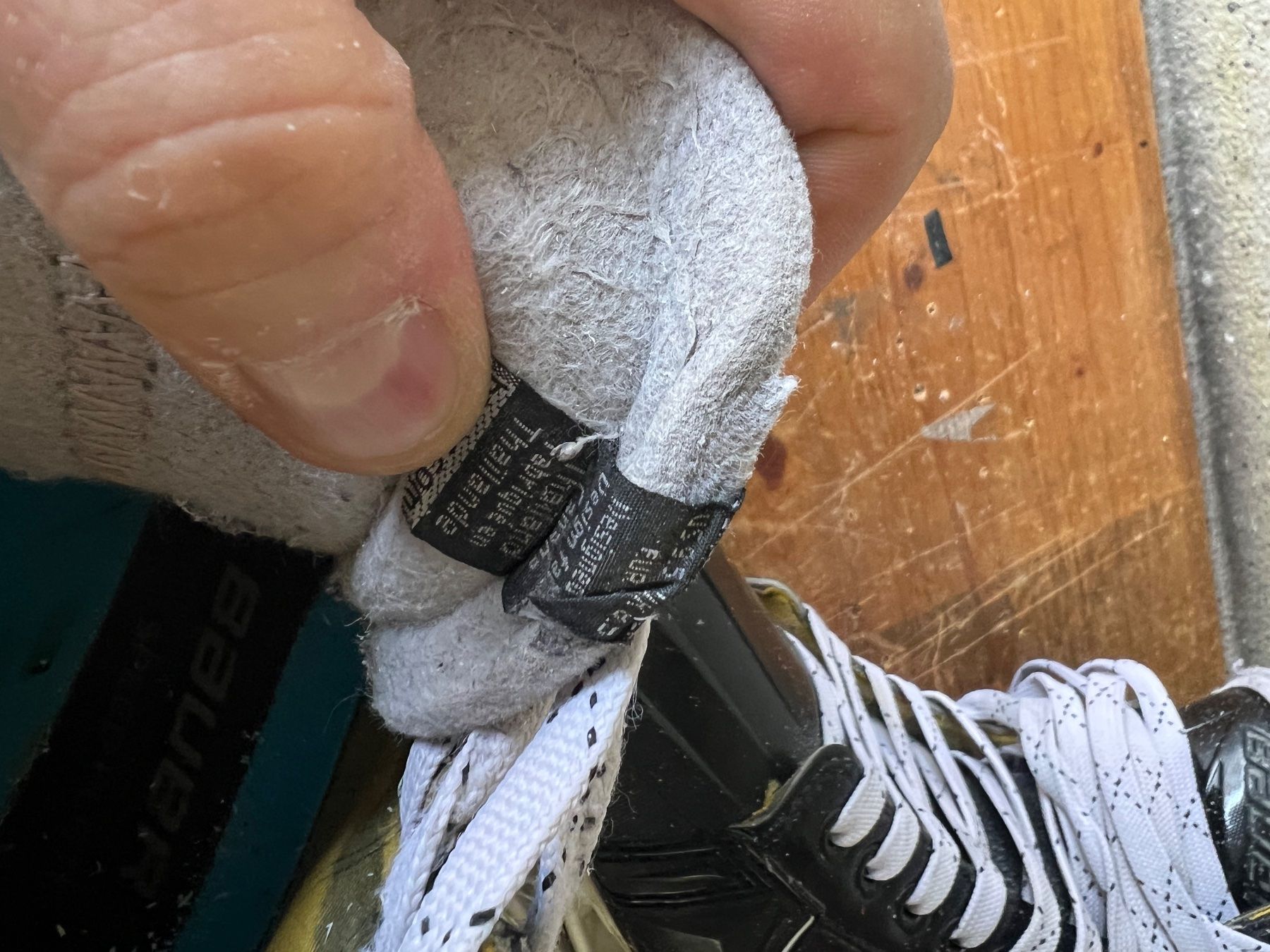 Bauer Pattini da ghiaccio: Patins Gardien Bauer 1S – Usato da Sergey venduto da Mascotte00 2
