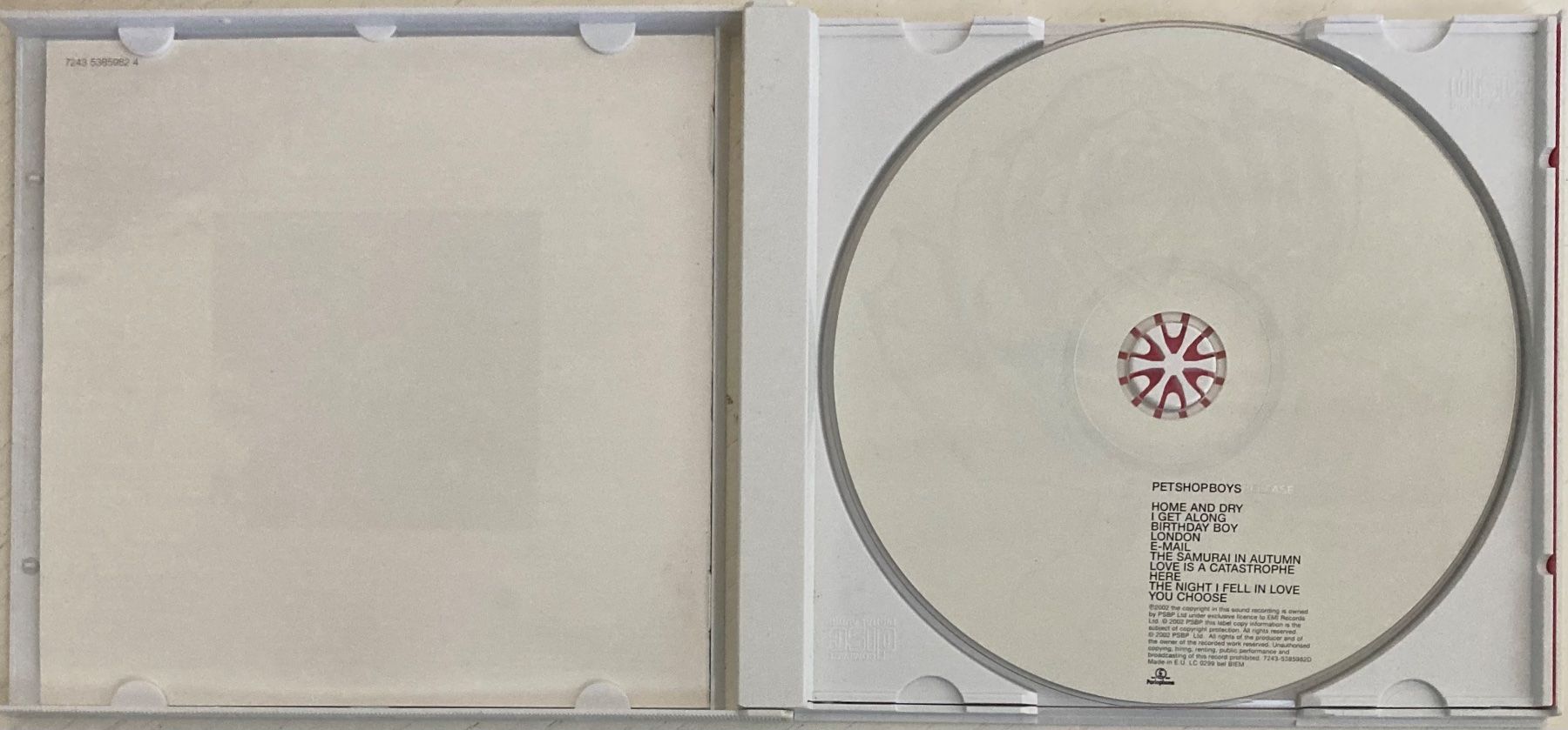 CDs: PET SHOP BOYS - RELEASE – D'occasion à Poliez-Pittet par Newtown-Records 5