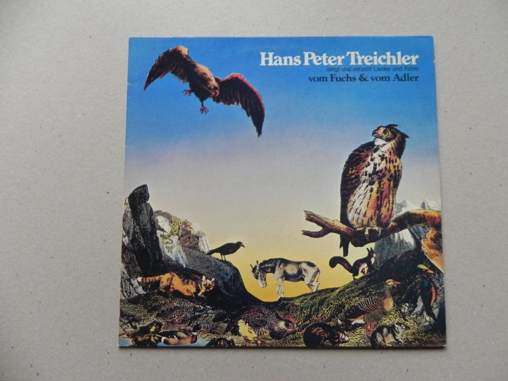LP Schweiz Hans Peter Treichler 1978 vom Fuchs & vom Adler Kaufen auf