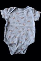 Süsser Baby Body Flugzeug-Print Gr. 68 blau