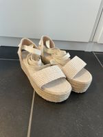 Sommerliche Espadrilles Sandalen, Gr. 37, neuwertig!