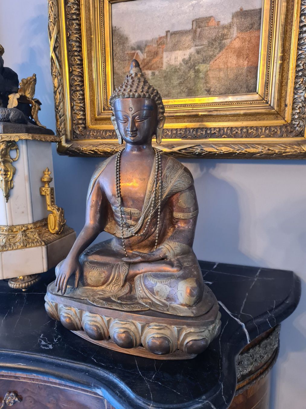 Sculture & Statue: Antike Buddha Skulptur – Usato da Rotkreuz venduto da Dobermann5