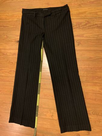 Pantalone donna Sisley tg 44 nero gessato