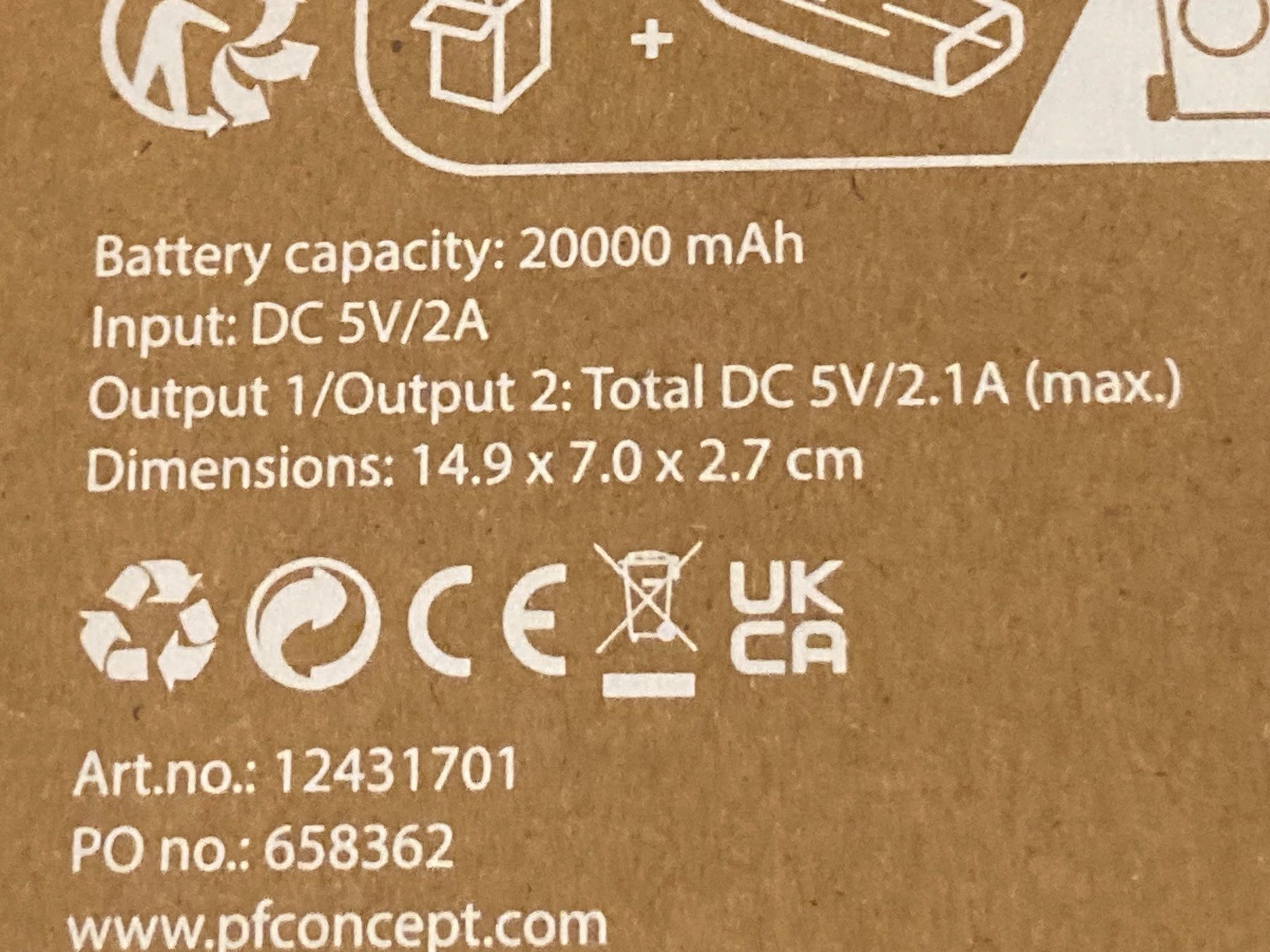 Batterie: Powerbank 20000 mAh – Nuovo e nell'imballaggio originale da Neuenhof venduto da jorogo 3