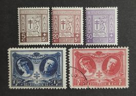 Belgien 1926, Satz un/gestempelt